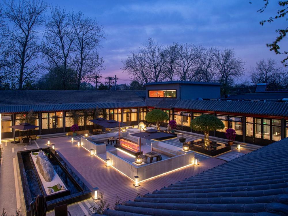 Yunju Hotel Beijing Yonghe Palace Guijie Siheyuan מראה חיצוני תמונה