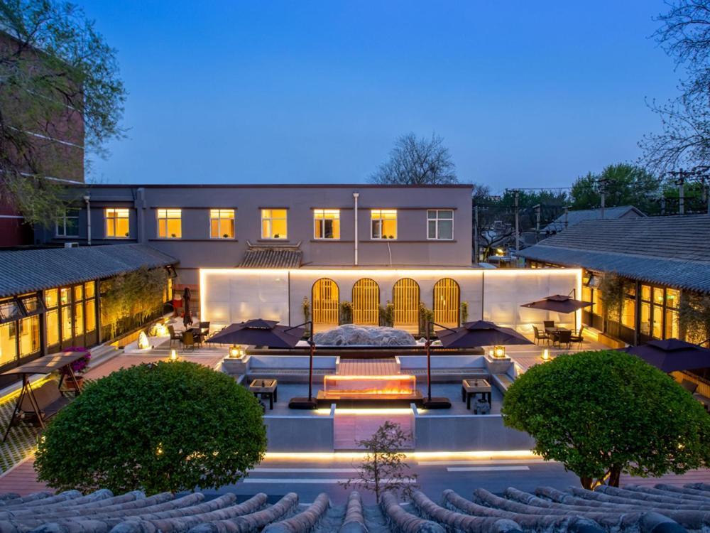 Yunju Hotel Beijing Yonghe Palace Guijie Siheyuan מראה חיצוני תמונה